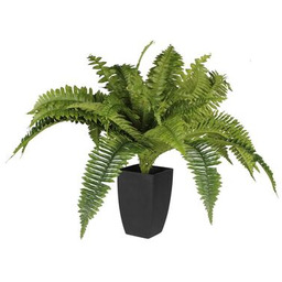 Sztuczny kwiat w wysokiej doniczce PAPROĆ 55 cm