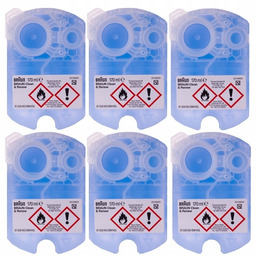 Wkład Płyn Golarek Braun Ccr 6 sztuk Clean & Renew