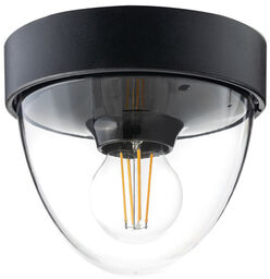 Plafon NOOK SENSOR z czujnikiem ruchu wys. 15cm E27 IP44 czarny 7977