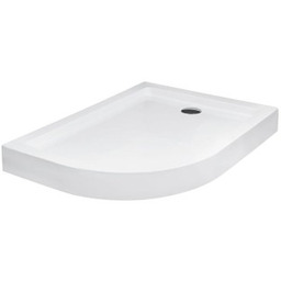 Besco Brodzik Asymetryczny Saturn prawy 120 x 90 cm akrylowy BAS-120-NP