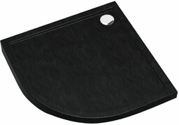 Schedline Sharper brodzik akrylowy 90x90 cm czarny 3S.S1O-9090/C/ST