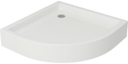 CERSANIT Brodzik półokrągły TAKO 80x16 biały zintegrowany S204-003