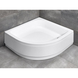 Radaway Brodzik półokrągły Samos A 90x90 ze zdejmowaną obudową 4S99300-03
