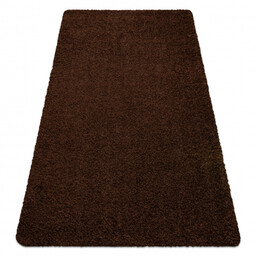 Dywan PROMO SHAGGY 100 VA brązowy - 2 GATUNEK 200x290 cm
