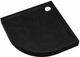 Schedline Cameron brodzik akrylowy 80x80 cm czarny 3ST.C1O-8080/C/ST
