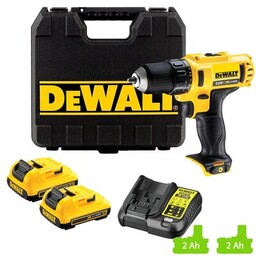 DEWALT Wiertarko-wkrętarka DCD710D2-QW zestaw akumulatorów