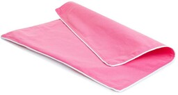 Wsypa na poduszkę 40x40 różowa z zamkiem AMZ