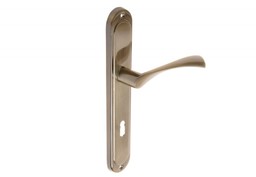 Klamka drzwiowa B-Harko Salix 72 KL patyna