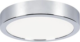 Paulmann 78922 Lampa sufitowa LED panel Aviar IP44 okrągła 220mm 4000K chrom z 1x13 Watt ściemnialny panel świetlny tworzywo sztuczne