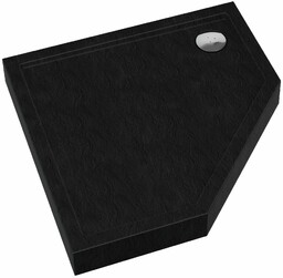 Schedline Cameron brodzik akrylowy 90x90 cm czarny 3ST.C1PK-9090/C/ST