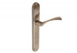 Klamka drzwiowa B-Harko Salix bez przebicia patyna