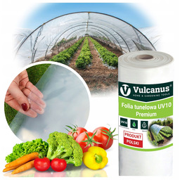 Folia UV10 Premium Ogrodnicza Na Tunel Foliowy 8x5m Warzywa 10 Sezonowa Pl
