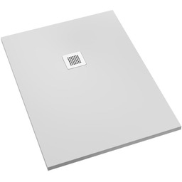 Schedpol Kalait Smooth White brodzik prostokątny 80x90cm 3.3155-M2