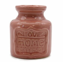 Kominek Zapachowy Ceramiczny HOME Różowy, 9cm