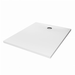 New Trendy Brodzik NEX posadzkowy 90x120x3,5 cm biały konglomerat B-0462