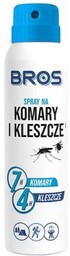 BROS Spray na komary i kleszcze, 90ml