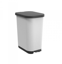 Rotho Kosz na śmieci Pedal bin 35l RIBO Misteltoe White