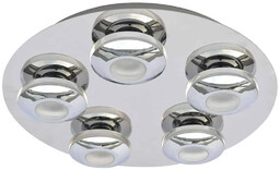 Plafon nowoczesny Elias HP-932AF-05-9051B CH - Italux