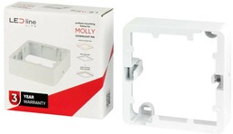 Ramka uniwersalna natynkowa do panelu 9W kwadratowego podtynkowego