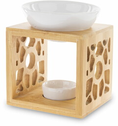 Kominek zapachowy ceramiczny do olejków aromaterapii wosków tealiht 14x11x11 145649