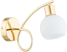 Kinkiet ERYKAD dł. 29cm E14 złoty