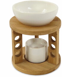 Kominek zapachowy ceramiczny do olejków aromaterapii wosków tealiht 13,5x11,5x11,5 154786