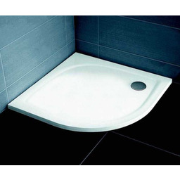 Ravak brodzik prysznicowy konglomerat niski Elipso Pro Flat 80 biały XA234411010