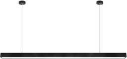 Lampa nowoczesna zwis linia 120 cm LED 40W czarna 4000K 381 - Decorativi Oficjalny Dystrybutor