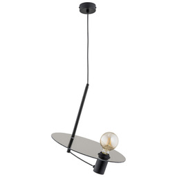Designerska lampa wisząca CG-02 E27 wys. 90cm czarny