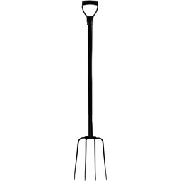 Widły na metalowym trzonku 4 zęby Flo 35813