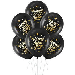 BALONY SYLWESTER HAPPY NEW YEAR 100SZT.