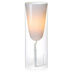 Kartell - Toobe Lampa Stołowa Krystaliczna