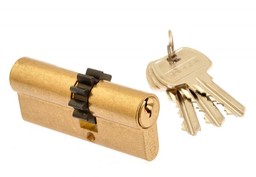 Wkładka bębenkowa Gerda E1 30/40 mosiądz zębatka