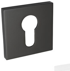 Blitz Szyld rozeta SLIM na wkładkę czarny BSOCZY