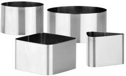 Foremki do formowania dań GrandCHEF, 4 szt.