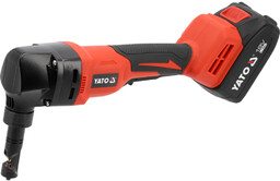 Yato AKUMULATOROWE NOŻYCE DO BLACHY 18V Z BATERIĄ 4AH I ŁADOWARKĄ