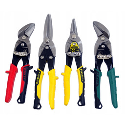 Stanley nożyce do blachy Kpl. 4 lewe,prawe,proste