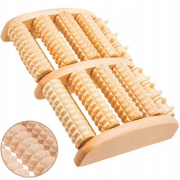 Drewniany masażer do stóp roller Mięśni MASUJĄCY do MASAŻU Akupresury