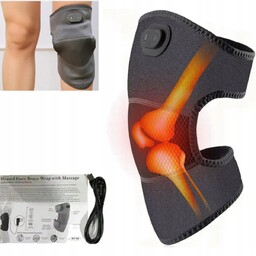 Masażer Bezprzewodowy Podgrzewany Do Kolan 3W1 Funkcja Masażu