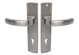 Klamka zewnętrzna B-Harko Heros 92WB, nikiel satyna, lewa