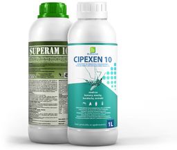 Oprysk Cipexen 10 (Cipex) i utrwalacz oprysku Improver Ultra 2x1l