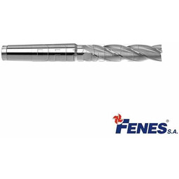 FENES Frez trzpieniowy do metalu 20 mm 4-ostrzowy długi walcowo-czołowy chwyt Morse''a mk2 DIN845-B L-N HSS 0641-512-410-070