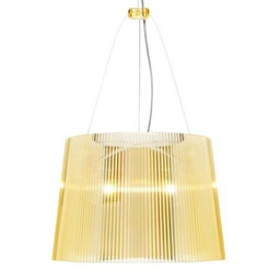 Kartell - Ge Lampa Wisząca Żółta