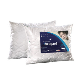Poduszka antyalergiczna 50x60 Actigard 0,45 kg biała 100% bawełna wykończona substancją antybakteryjną Actigard AMW