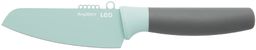 BergHOFF Leo ceramiczny nóż do warzyw z powłoką zapobiegającą przywieraniu ze skórką, 11 cm, stal nierdzewna, zielony, 5,5 x 24,5 x 2 cm