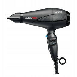 BaByliss Pro Levante Hq BAB6950IE suszarka z jonizacją czarna 2100 W