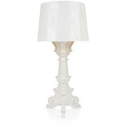 Kartell - Bourgie Lampa Stołowa Biało/Złota