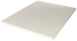 New Trendy Nex Shade brodzik konglomeratowy prostokątny 90x80x3,5 cm beżowy B-0487