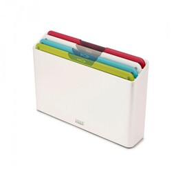 Joseph Joseph FOLIO Zestaw 4 Desek do Krojenia w Etui / Biały