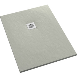 Schedpol Kalait Cement Stone brodzik prostokątny + syfon 80x120cm 3.3108/CT/ST-M2